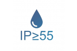 Výrobky s krytím IP55 až IP66