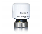 Termoelektrické pohony MVX 52 spojité řízení 0–10 V bezsilikonové provedení