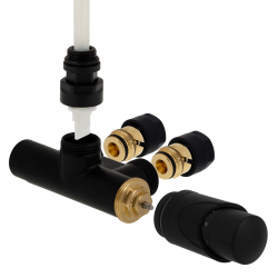 Designová termostatická sada 351 / 352 černá