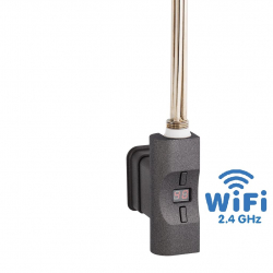 Topná tyč Home Plus WiFi, D-profil antracit matný grafit
