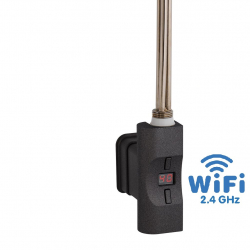 Topná tyč Home Plus WiFi, D-profil tmavý matný grafit