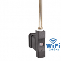 Topná tyč Home Plus WiFi, čtvercový profil antracit matný grafit