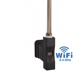 Topná tyč Home Plus WiFi, čtvercový profil tmavý matný grafit
