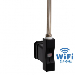 Topná tyč Home Plus WiFi, čtvercový profil černá