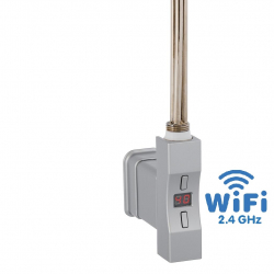 Topná tyč Home Plus WiFi, čtvercový profil matný chrom