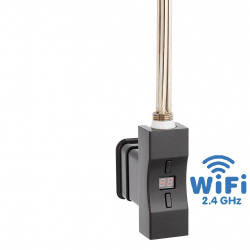 Topná tyč Home Plus WiFi, obdélníkový profil antracit světlý lesklý grafit