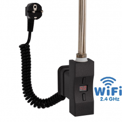 Topná tyč Home Plus WiFi, obdélníkový profil tmavý matný grafit