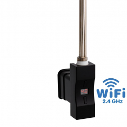 Topná tyč Home Plus WiFi, obdélníkový profil černá
