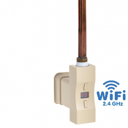 Topná tyč Home Plus WiFi, obdélníkový profil matný křemen