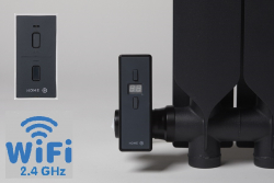 Topná tyč Home Plus WiFi HORIZONTAL černá