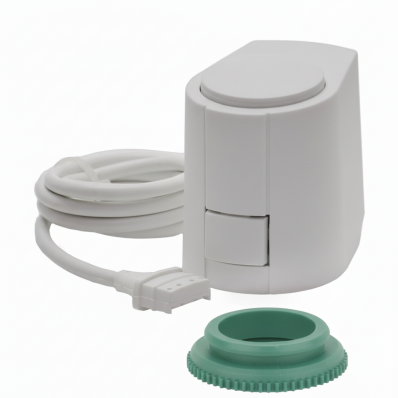 Termoelektrické pohony APV spojité řízení 0–10 V pro ventily Optima Compact