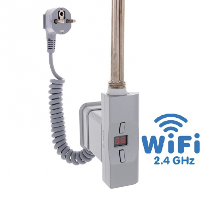 Topná tyč Home Plus WiFi, D-profil matný chrom