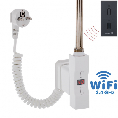 Topná tyč Home Plus WiFi, čtvercový profil bílá