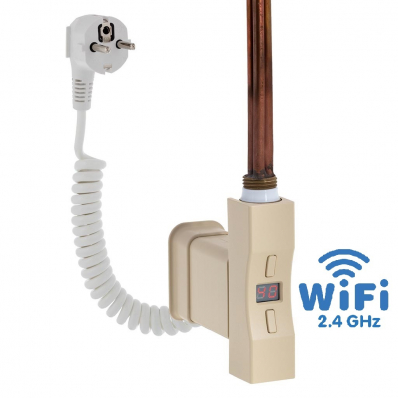 Topná tyč Home Plus WiFi, čtvercový profil matný křemen