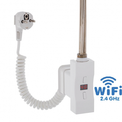 Topná tyč Home Plus WiFi, obdélníkový profil bílá