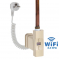 Topná tyč Home Plus WiFi, D-profil matný křemen