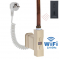 Topná tyč Home Plus WiFi, čtvercový profil matný křemen
