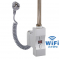 Topná tyč Home Plus WiFi, obdélníkový profil lesklý chrom
