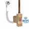Topná tyč Home Plus WiFi, obdélníkový profil světlá matná zlatá